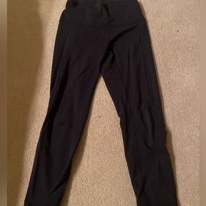 Black lululemon Align Leggings 23”